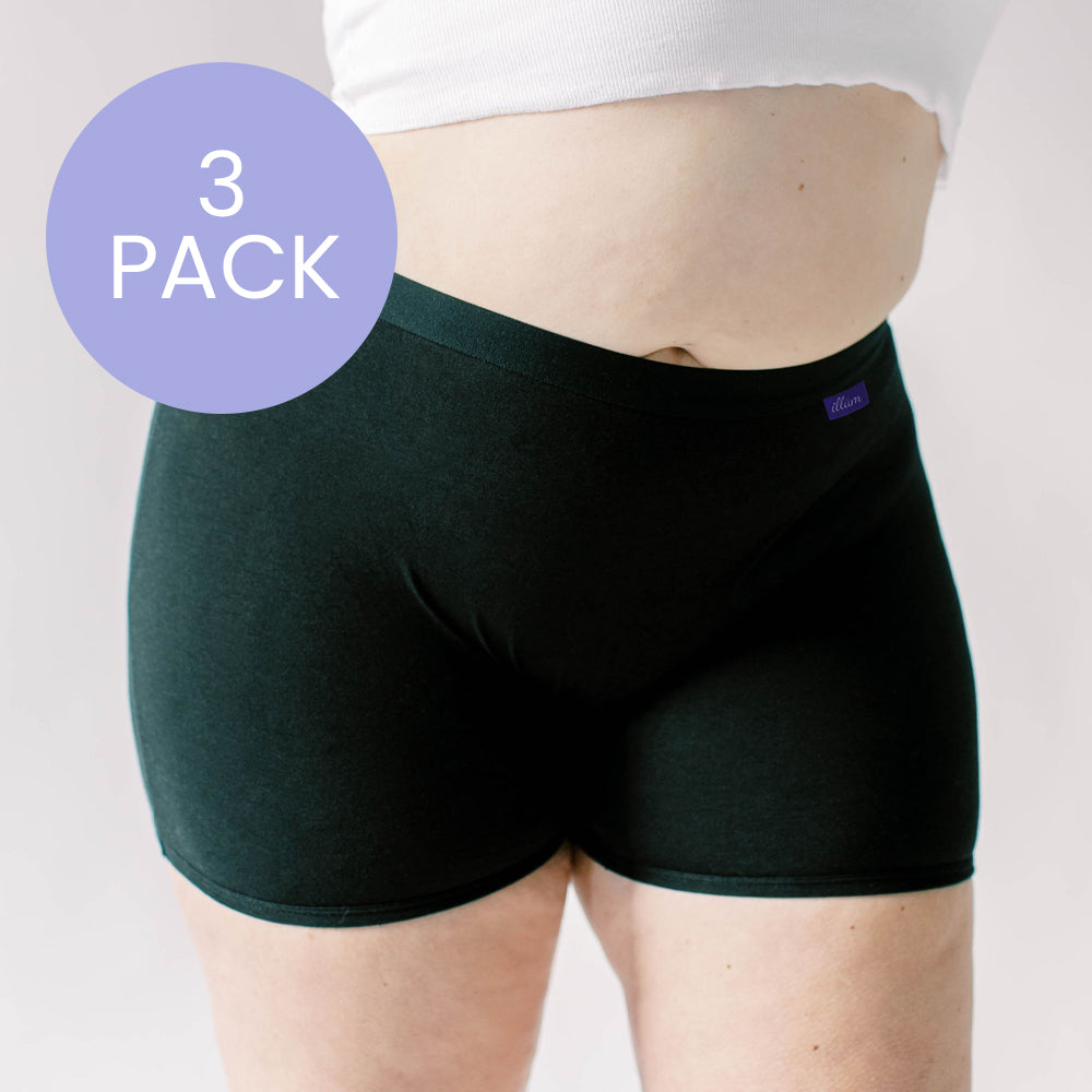 KNIX Super Leakproof Boyshort - Period Underwear for Women - (3 Pack)