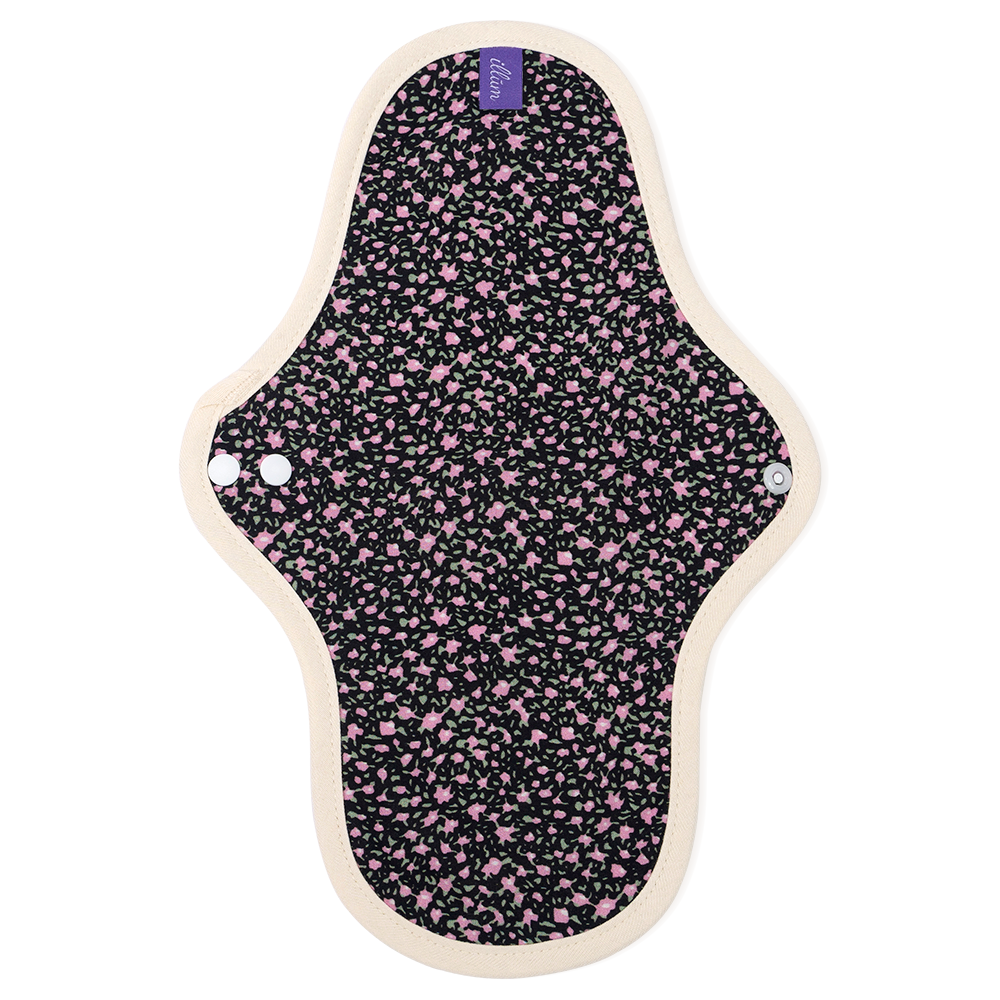 Long Liner - Melange Grey, Cloth Pad